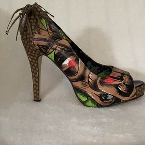 Iron Fist Tiki Toes Platform Size 7